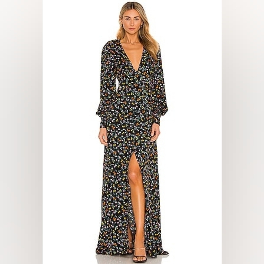AFRM Shiloh Maxi Dress in Daisy Ditsy